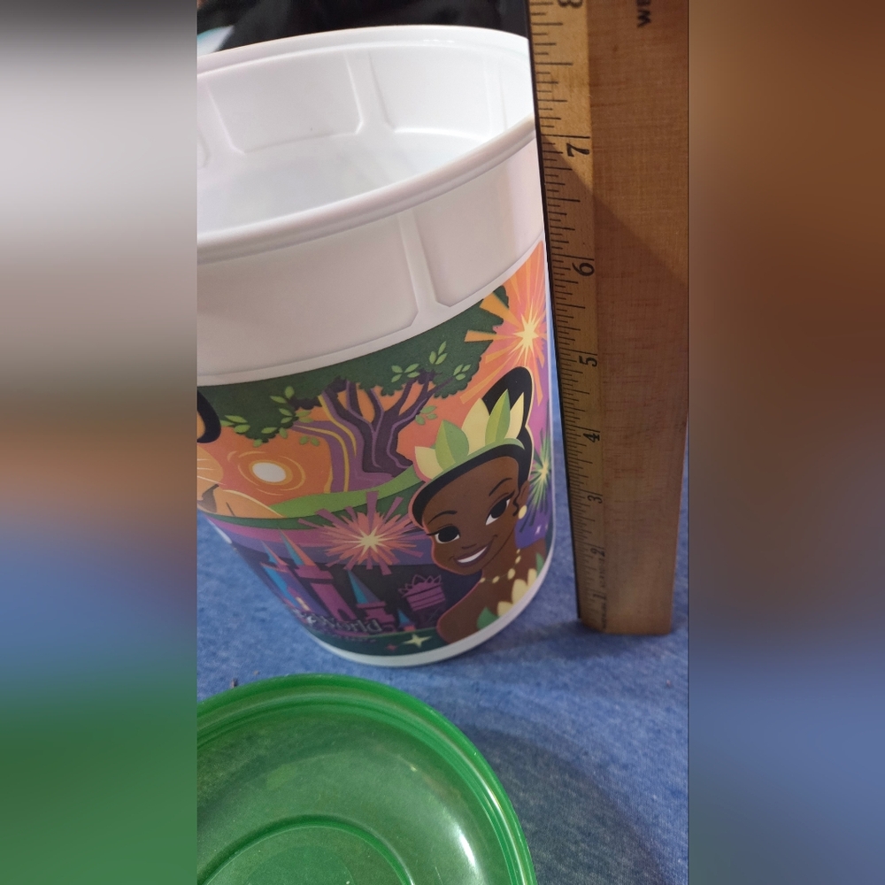 Walt Disney World Green Tiana Moana 2024 Popcorn Bucket - Picture 6 of 7